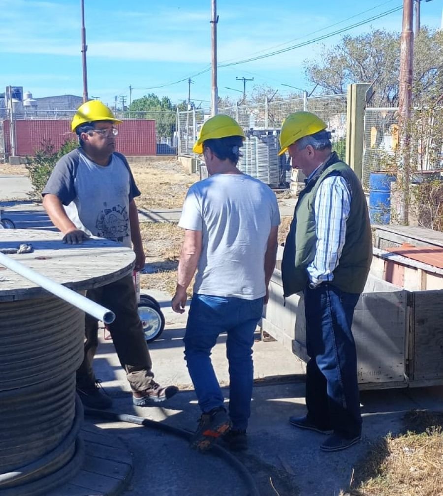 Agenda en Puerto Deseado: Servicios Públicos avanza en acciones para mejorar el caudal de agua de la localidad