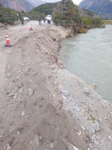 El Gobierno realiza tareas para habilitar la Ruta Nº 41