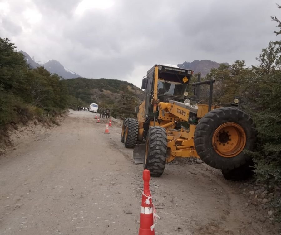 El Gobierno realiza tareas para habilitar la Ruta Nº 41
