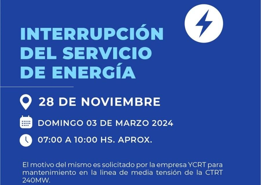 Comunicado de Servicios Públicos