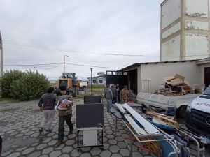 Acción conjunta: Ponen en valor el Hospital de Puerto Santa Cruz