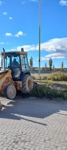 Servicios Públicos continúa con avances operativos en Las Heras