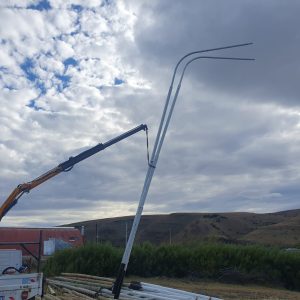 Cuenca Carbonífera: Servicios Públicos realiza obra de iluminación que unirá dos localidades