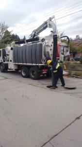 Trabajos operativos en zona norte, centro y sur