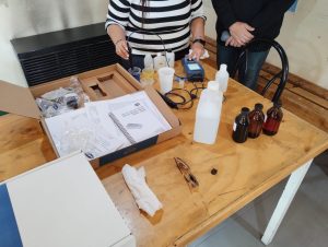 Servicios Públicos ejecuta trabajos de saneamiento en la provincia