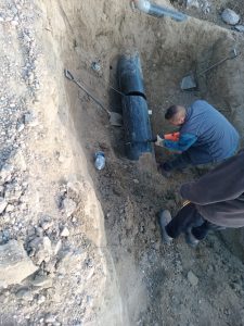 Servicios Públicos realizó diferentes trabajos en Caleta Olivia