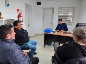 Autoridades de SPSE y de la UNPA se reunieron para reimpulsar trabajos en conjunto