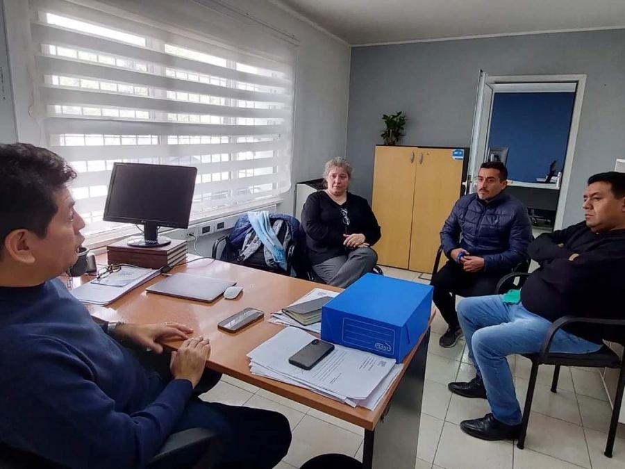 Autoridades de SPSE y de la UNPA se reunieron para reimpulsar trabajos en conjunto