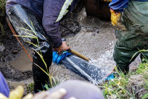 Se realizaron reparaciones en el acueducto de la Cuenca Carbonífera