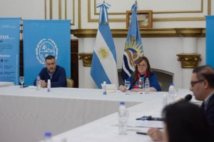 Martínez destacó la tarea y el profesionalismo de la Dirección de Aeronáutica