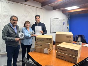 Servicios Públicos realizó trabajos de iluminación, mantenimiento y entrega de materiales
