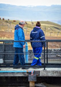 Servicios Públicos inauguró una obra fundamental de alumbrado público