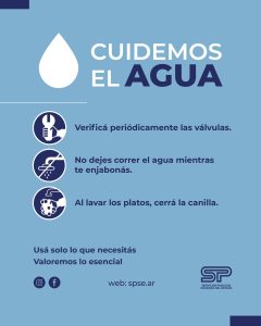 Recomendaciones para el uso responsable del recurso hídrico