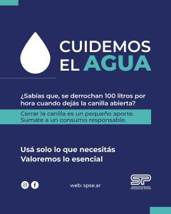 Recomendaciones para el uso responsable del recurso hídrico