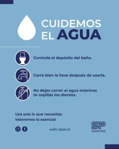 Recomendaciones para el uso responsable del recurso hídrico