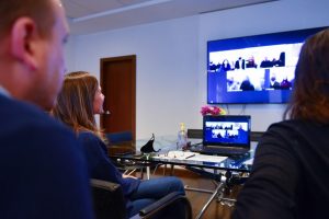 Videoconferencia con autoridades de ANSES en la zona norte
