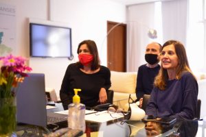 Videoconferencia con autoridades de ANSES en la zona norte