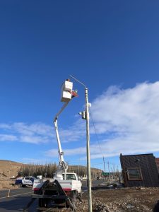 Servicios Públicos realiza trabajos para la mejora en los servicios en Caleta Olivia y Tres Lagos