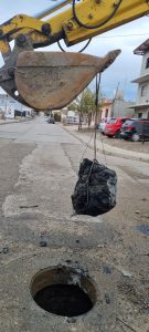 Servicios Públicos realiza trabajos para la mejora en los servicios en Caleta Olivia y Tres Lagos