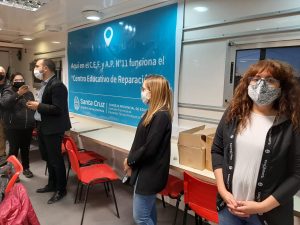 Pusieron en marcha el nuevo Centro Educativo de Reparación de computadoras en Caleta Olivia