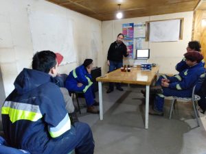Servicios Públicos realizó relevamiento en la Planta de tratamientos de líquidos cloacales de El Chaltén