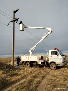 La empresa provincial de energía sigue mejorando el servicio en distintas ciudades de Santa Cruz