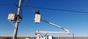 La empresa provincial de energía sigue mejorando el servicio en distintas ciudades de Santa Cruz