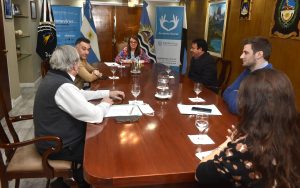 Alicia se reunió con el intendente de El Chalten