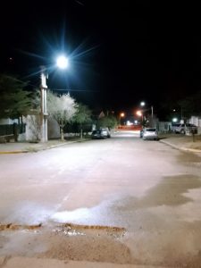 Diferentes trabajos de Servicios Públicos en Puerto Deseado