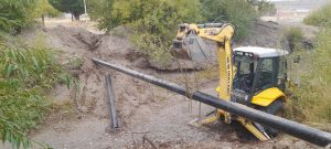Servicios Públicos realizó trabajos de mantenimiento y obras en Perito Moreno