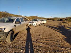 Agua para Caleta Olivia: A pasos firmes, avanzan los trabajos en Cañadón Quintar