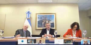 Alicia dialogó con Alberto Fernández y gobernadorxs de todo el país