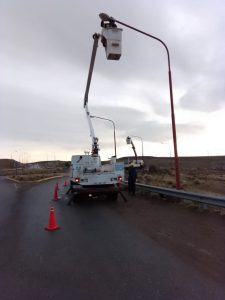 Servicios Públicos realizó tareas de mantenimiento en localidades de Santa Cruz