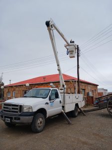 Servicios Públicos realizó tareas de mantenimiento en localidades de Santa Cruz