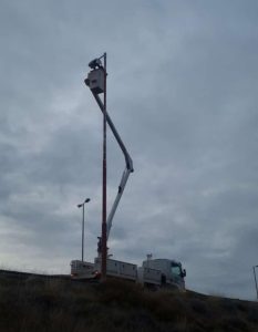 Zona Sur: Continúan los trabajos de Servicios Públicos en Cabo Vírgenes y La Esperanza