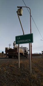 Zona Sur: Continúan los trabajos de Servicios Públicos en Cabo Vírgenes y La Esperanza