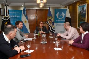 Alicia se reunió con el intendente de Río Turbio