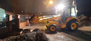 Servicios Públicos trabajó en conjunto con el Municipio de Perito Moreno
