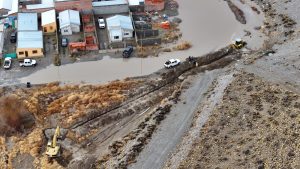 Servicios Públicos trabajó en conjunto con el Municipio de Perito Moreno