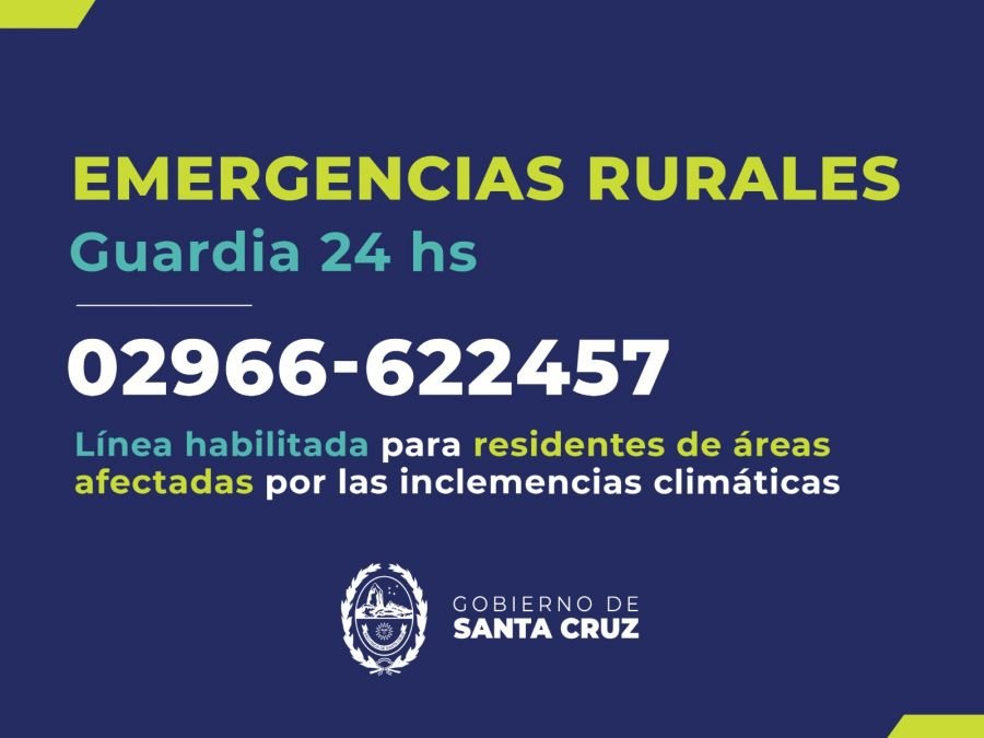 El Consejo Agrario Provincial habilita línea de emergencia para la población rural