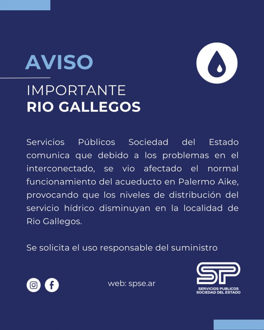 Comunicado de Servicios Públicos Sociedad del Estado