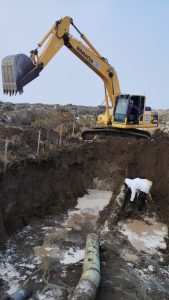 Puerto San Julián: Servicios Públicos finalizó la reparación del acueducto