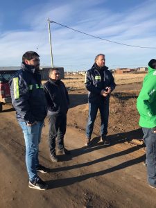 Aúnan criterios para abastecer de energía a barrios de Río Gallegos