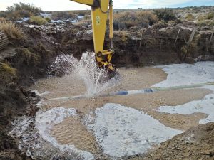 Servicios Públicos finalizó reparación del acueducto tramo Piedra Buena - San Julián