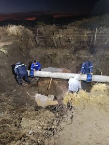 Servicios Públicos finalizó reparación del acueducto tramo Piedra Buena - San Julián