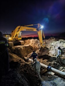 Servicios Públicos finalizó reparación del acueducto tramo Piedra Buena - San Julián