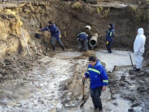 Servicios Públicos finalizó reparación del acueducto tramo Piedra Buena - San Julián