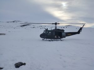 El Comité de Operaciones de Emergencia asistió a trabajadores de estancias de la zona de Lago Cardiel