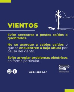 Estas son algunas de las recomendaciones a tener en cuenta ante fuertes vientos