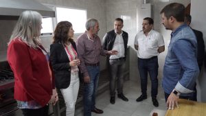 Autoridades provinciales acompañaron la inauguración de obras en Puerto Santa Cruz